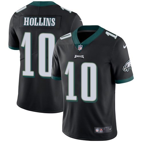 Nike Men & Women & Youth Eagles 10 Mack Hollins Black NFL Vapor Untouchable Limited Jersey,We sell and wholesale Nike Men & Women & Youth Eagles 10 Mack Hollins Black NFL Vapor Untouchable Limited Jersey on line form chian!